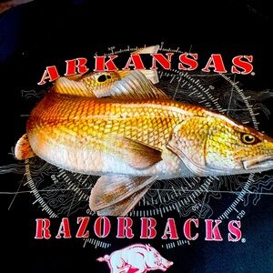 Columbia Razorbacks Shirt, size 2 X, never worn!